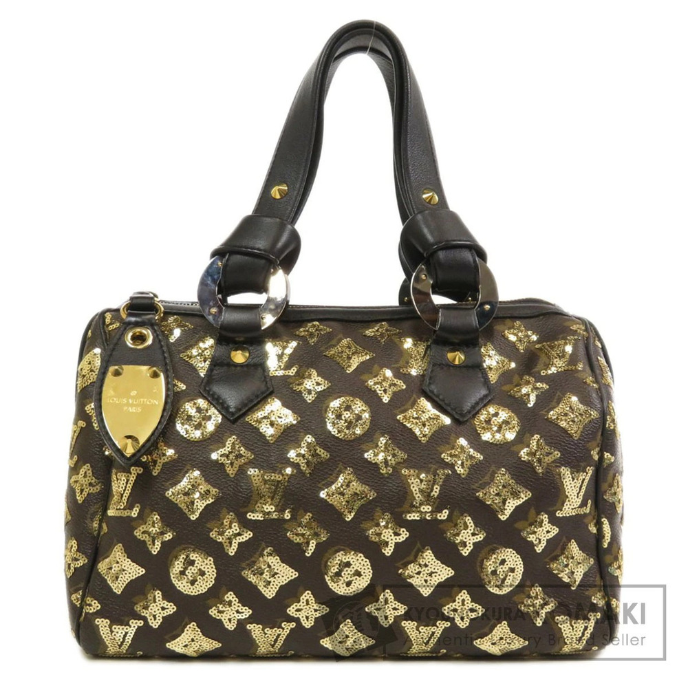 Louis Vuitton Speedy Sequin Boston Bag Monogram Eclipse